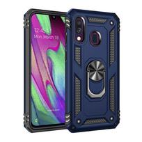 Samsung Galaxy A40 dėklas Armor Karinis Smūgiams Atsparus Magnetinis Automobilio Laikiklis Dangtelis Samsung A40 Dėklui Samsung A 40 for Samsung A40