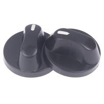 1 poros dujinės viryklės uždegimo jungiklis plastikinės rankenėlės anga 8 mm rankenėlė universali viryklė onesize black