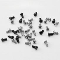 Individualūs nerūdijančio plieno 2-56 T6 varžtai Kišeninio klipo varžtai Benchmad Bugout 535 Spyderc C81 C10 ZT peilių galinių klipų tvirtinimui Size 1 balta