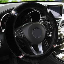 Automobilio Vairo Užvalkalas Pavarų Perjungimo Rankinio Stabdžio Užvalkalas Apsauga Dekoracija Šiltas Super Storas Pliušinis Apykaklė Minkštas Juodas Rožinis Moterims Vyrams juoda