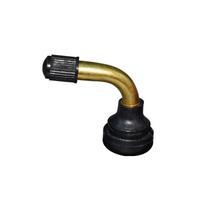 PVR40 50 60 70 Tire Valve Stem 90 Degree Bent Snap in Rubber Base Wheel Tyre Valve Stem with Caps for Motorcycle Tire A
