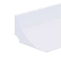 Aukštos kokybės vandens barjeras, sulaikantis dušo vandenį white 50cm