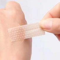 Silikono gelio pūslių tvarsčiai, permatoma kulno apsaugos juosta pėdoms, rankoms ir pirštams, batų trinties mažinimas, pūslių prevencija, lanksti ir kvėpuojanti 2cm*5cm kūno spalva