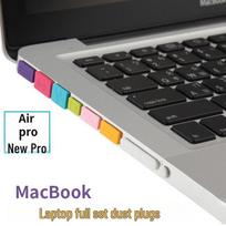 MacBook Air/Pro 13 USB Port Dust Plug & Protection Accessories 2016 Touch Bar (5 pieces) rožinė raudona spalva