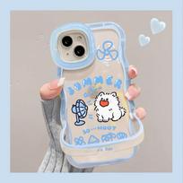 Applicable To Huawei P40 Mobile Phone Case Apple 14pro Summer Hair Dryer Cat and Dog Vivo/Xiaomi/oppo Dual Bracket Apple 15