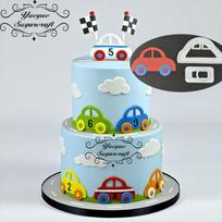 2 vnt. / rinkinys Automobilio plastikinis fondanto pjaustytuvas torto forma fondanto forma fondanto torto dekoravimo įrankiai sugarcraft