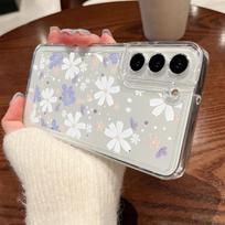 Clear Case For Samsung Galaxy S25 Edge S24 S23 S22 Ultra S24 S21 FE A56 A36 A55 A16 A15 5G Butterfly Pattern Soft TPU Phone Cover Samsung Galaxy S25 Edge balta