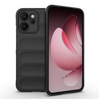 Minkštas odos pojūtis Lankstus silikoninis dėklas OPPO Reno 14 Pro 14F Reno14 F 5G Apsauginis dangtelis Smūgiams atsparus Fundas Coque Oppo Reno14 juoda