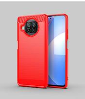 Dėklas Xiaomi Mi 10T Lite 5G, silikoninis anglies pluošto dangtelis, dėklas Xiaomi 11T Pro 12 10T 10 11 Lite, dėklas Xiaomi Mi 10T Lite For Mi 10T Lite raudona
