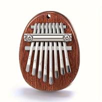 8 klavišų mini kalimba, aukštos kokybės, išskirtinis pirštų ir nykščio pianinas, marimba, muzikos geras aksesuaras, pakabukas, dovana, Kalėdų ir Helovino dovana, Padėkos dienos dovana 1pc white