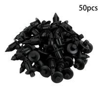 50 vnt./rinkinys Automobilio tvirtinimo detalės Durų apdailos skydelio spaustukai Toyota Lexus 7 mm skylutei Plastikiniai kniedžių laikikliai 50 pcs
