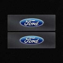 Universalus 3D lydinio metalinis automobilio motociklo ženklelis lipdukas dekoracija Ford Mustang F10 Zapatillas Miniatura Gt Shelby 2005 2015 Mujer 2012 Kuga 2pcs ford