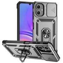 For Samsung Galaxy A07 Case Car Magnetic Ring Stand Armor Phone Cases for Galaxy A07 A 07 GalaxyA07 Slide Lens Protection Cover For Galaxy A07 sidabras