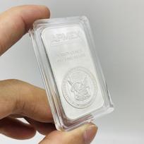 APMEX Žvaigždės ir juostos aukso-sidabro jubiliejiniai monetų papuošalai
