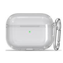 Skaidrus TPU silikoninis minkštas dėklas Apple AirPods Pro 3/2/4 kartoms AirPods Pro 2nd Gen white
