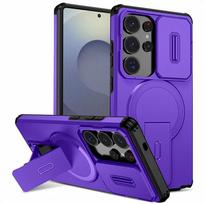Šarvuotas Laikiklis Dėklas Samsung Galaxy S25 Ultra S25+ S 25 FE Stumdomas Kameros Apsaugos Dangtelis Galaxy S25 Plus S25ultra Galinis Dangtelis Galaxy S25 Edge gray