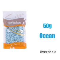 50g Hard Wax Beans for Hair Removal Body European Brazilian Pearl for Wax Warmer Waxing Beans for Wax Heater Machine white
