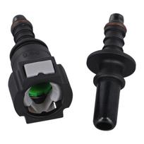 Kuro linijos greita jungtis 8 mm vidinio skersmens guminiams žarnoms ir 6,35 mm nailoniniams vamzdeliams