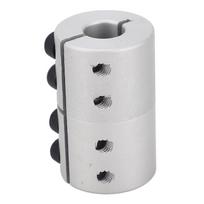 Standus jungiklis Nerūdijančio plieno veleno jungiklio jungtis D25L40 Variklio slopinimo jungiklis žingsniniams varikliams, servo varikliams white