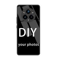Custom Tempered Glass Case For Realme 14 13 12 11 10 Pro Plus 5G 9 9i 8 8i C67 C65 C61 C55 C53 GT 6 6T Personalize DIY Cover Realme GT Neo6 SE