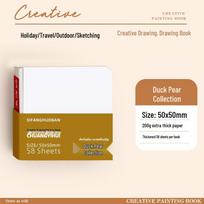 Professional Thickened Acrylic Sketch & Painting Journal Thickened 200g Acrylic Cardstock