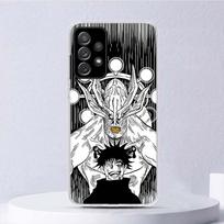 Black White Kaisen J-Jujutsu Soft Case For Samsung Galaxy A16 A15 A14 A13 A56 A55 A54 A53 Phone Cover A26 A36 A25 A35 A24 A34 A2 Samsung A15