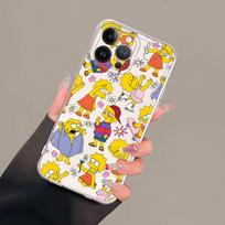 The S-simpsons Case for iPhone 17 Pro Max 11 15 XS Max Air 7 8 16 XR 13 Pro 14 Plus 12 Mini Soft Phone Cover iPhone 11