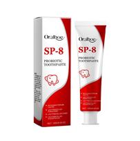 Sp-8 Probiotinė dantų pasta Balinanti Mėtinė Gaivus kvapas Gilus valymas Šalina apnašas ir dėmes Burnos higiena Balina dantis Dantų pasta