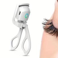Electric Eyelash Curler USB Rechargeable Heated Lash Perm Curling Tool Eye Makeup Accessories balta