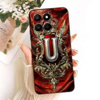 For Honor 400 Smart Case LGN-NX1 Cool Crown Letters Cover Shockproof Phone Case For Honor X7D X 7d Honor400 Smart 5G Soft Fundas Honor X7d 5G