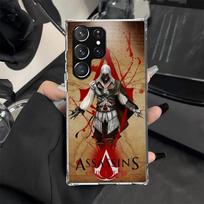 A-Assassins Game Creed telefono dėklas Samsung Galaxy S25 S24 Ultra S23 S22 S20 FE S10 Plus S9 + Lite minkštas spausdintas dėklas Coque Samsung S22