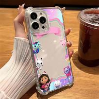 Cute G-Gabbys D-Dollhouses Phone Case For IPhone 16e 16 15 14 13 12 11 Mini Pro Max X XSMax 7 8 Plus Anti Fall Transparent Cover iPhone 15 ProMax