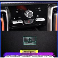 Haval Big Dog Center Console Interior Protection Film for Car Modification black