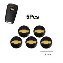 Automobilio nuotolinio rakto lipdukas Aliuminio emblemos dekoracija Lipdukas Chevrolet Sonic Silverado Trax Camaro Captiva Equinox Trailblazer SS