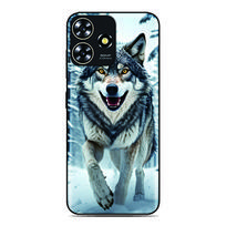 Vilko gyvūno telefono dėklas, skirtas Motorola Moto G77 G17 G67 G57 G56 G15 G86 G54 Power 5G G24 G04 G05 G06 G84 G85 G55 E15 E14 Dangtelis Moto G56 5G