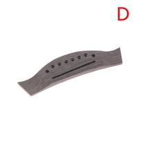 1 Pcs Folk Guitar Saddle Bridge Rosewood Guitar Bridge Lower String Pillows D