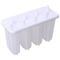 Ice Pop Mold with Lid DIY Popsicle Maker for Kids Food-Grade Easy-Release Leak-Proof Fun Summer Gift for Homemade Treats balta
