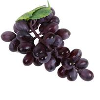 1 kekė dirbtinių vynuogių, plastikinės, gyvos, netikri vaisiai, namų, sodo dekoracija violetinė