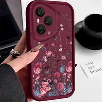 Soft TPU Phone Case For Honor 400 Pro 200 Pro X8c X9c Smart X6a X6b X6c Magic7 Lite Little Flowers Printed Silicone Back Cover Honor 200 Pro