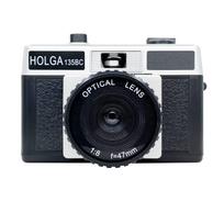 Holga 135BC 35mm Film Camera Curved-Angle - Silver/Black