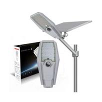 Galingas LED gatvės žibintas su sutemos davikliu, stovu, valdymo pulteliu 400W