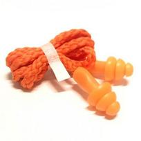 10PCS Tapered Silicone Noise Earplug Soft Ear Plugs Sleeping Insulation Earplug  Sleep Aid oranžinė