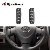 10 Mygtukų Belaidis Vairo Nuotolinio Valdymo Pultelis Daugiafunkcis Android Universalus Bluetooth Automobilio Radijui DVD GPS Multimedijai gray