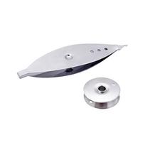 DIY Metal Cores Tatting Shuttle for Lace Making Metal Tatting Shuttle Knitting Weaving for Hand Lace Making Craft Tool 1
