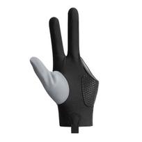 Breathable Billiards Gloves Enhanced Grip Left Right Hand Wear-resistant Anti-slip Stable Pole Billiards Gloves Left Hand black