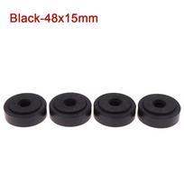 4Pcs Sponge Audio Speaker Isolation Feet Anti-Shock Turntable Feet  Turntable Black-48x15mm