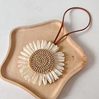 Boho Audimo Saulėgrąžos Vardinė Lipduko Pakabukas Rankų Darbo Gėlės Vardinė Etiketės Žavesys Maišelio Dekoracija Anti-Lost Žymeklis Vardinis Raktų Pakabukas Žavesiai one size