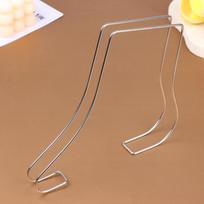 Shoe Stretcher Rack Stainless Steel Metal Heel Stand Elegant Display Holder for Storefront or Shoeshelf Decoration A2