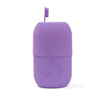 6 Cube Silicone Face Ice Roller Mold DIY Beauty Massager Mould for Skin Cooling Tightening Home Spa Care violetinė