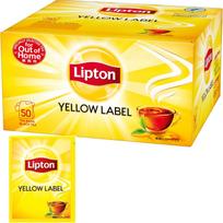 Lipton Yellow Label arbatos maišeliai Vienai porcijai Individuali pakuotė Didmeninis pirkimas Didelė talpa Laikas Namų kavinė Biuras Svečių naudojimui Komercinis standartas